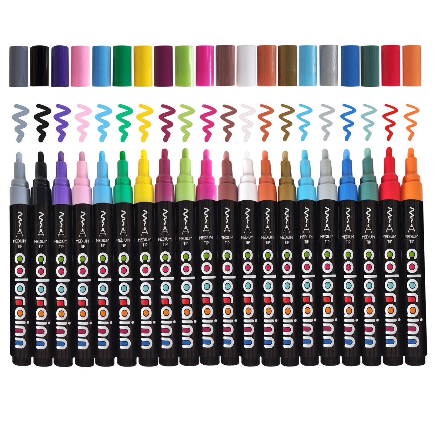 Acrylic Paint Markers : Medium Tip