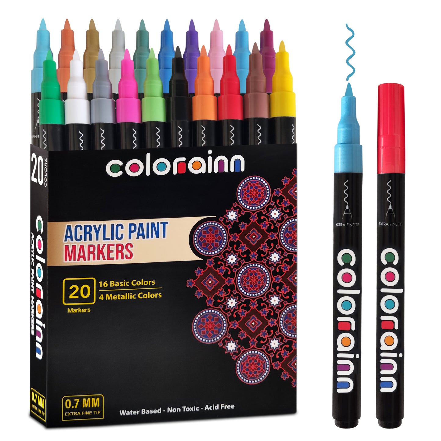 Acrylic Paint Markers : Fine Tip